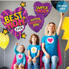 Betallic 18 inch MOTHER'S DAY COMIC Foil Balloon 26256-B-U