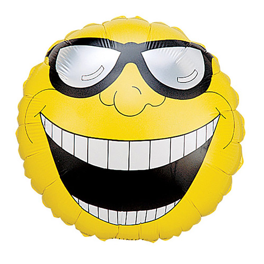 Betallic 18 inch MR. HAPPY FACE Foil Balloon 10109A-B-P