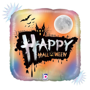 Betallic 18 inch OPAL HAPPY HALLOWEEN Foil Balloon 26015-B-U