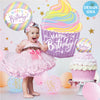 Betallic 18 inch PASTEL BIRTHDAY Foil Balloon 36961-B-U