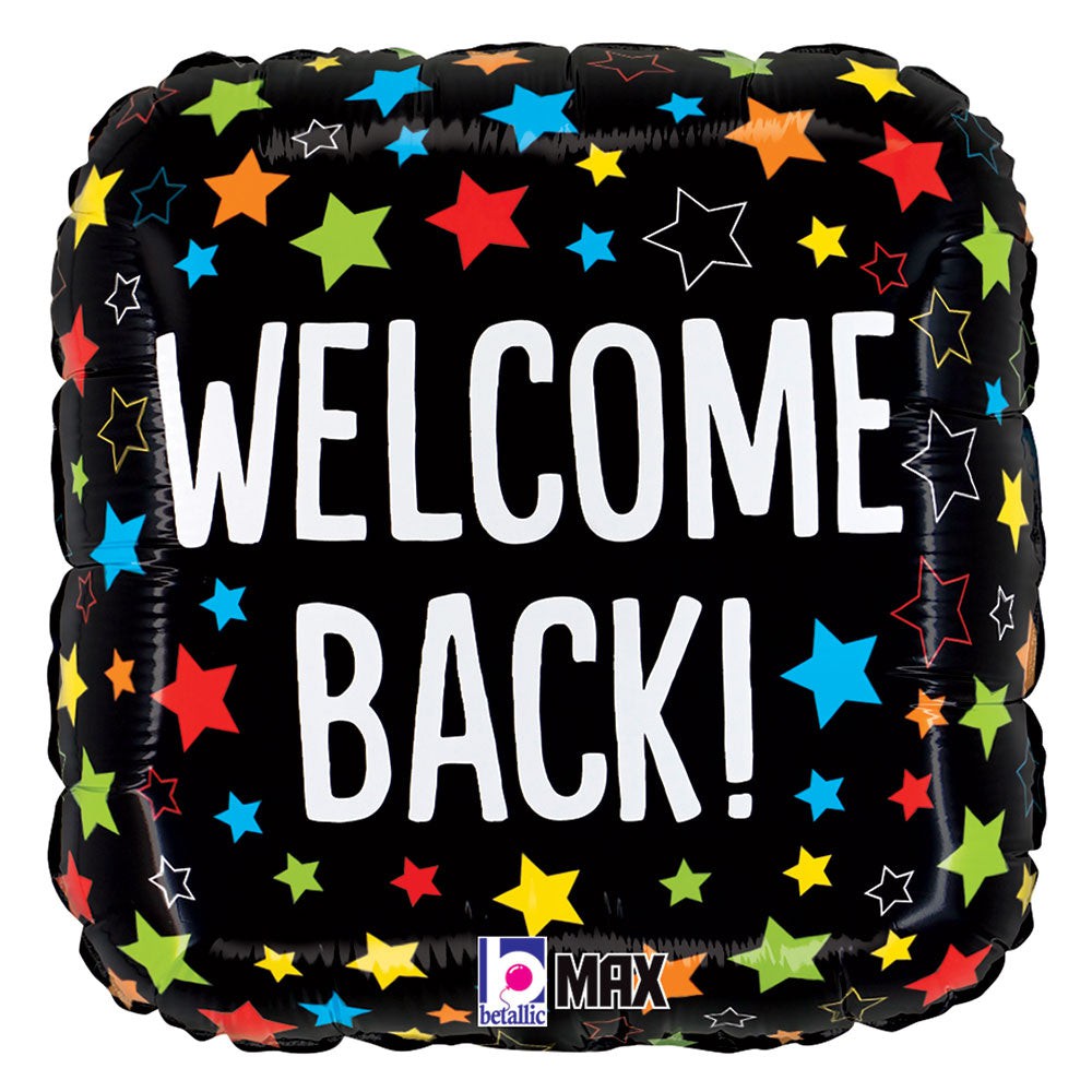 Betallic 18 inch WELCOME BACK Foil Balloon 26228-B-U