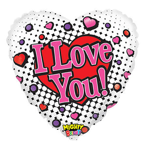 Betallic 21 inch MIGHTY SWEET LOVE Foil Balloon 14319P-B-P