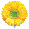 Betallic 24 inch BRIGHT BLOOMS YELLOW Foil Balloon 35249P-B-P