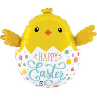 Betallic 24 inch EASTER EGG CHICK Foil Balloon 25247-B-P