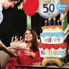 Betallic 29 inch STANDUPS BIRTHDAY CAKE Foil Balloon 25280P-B-P