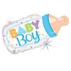 Betallic 33 inch BABY BOTTLE BOY Foil Balloon 85898-B-U