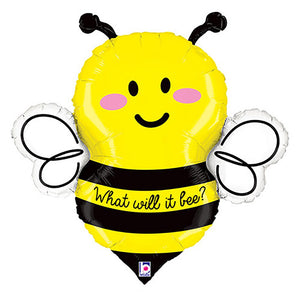 Betallic 34 inch WHAT WILL IT BEE? Foil Balloon 35159P-B-P