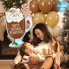 Betallic 36 inch HOLIDAY HOT CHOCOLATE Foil Balloon 35195-B-U