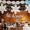 Betallic 38 inch CLEAR SNOWFLAKE Foil Balloon 35737-B-U