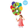 Betallic 40 inch NUMBER 6 - CATERPILLAR ZOOLOON Foil Balloon 14946MP-B-P