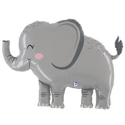 Betallic 44 inch JUNGLE ELEPHANT Foil Balloon 25207P-B-P