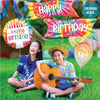 Betallic 49 inch TIE-DYE BANNER BIRTHDAY Foil Balloon 25120P-B-P