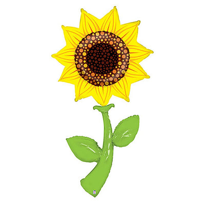 Betallic 5 foot FRESH PICKS SUNFLOWER Foil Balloon 85778-B-U