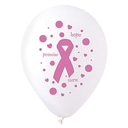 CTI 12 inch PINK RIBBON Latex Balloons 925047-C