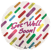 CTI 17 inch GET WELL BANDAIDS Foil Balloon 114162-C-U