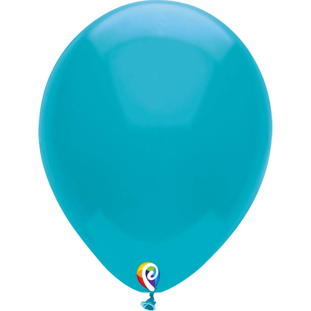 Funsational 12 inch FUNSATIONAL TURQUOISE Latex Balloons