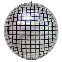 LA Balloons 20 inch DISCO BALL 4D HOLOGRAPHIC Foil Balloon LAB867-L-U