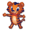 LA Balloons 36 inch TIGER CUB - BLUE Foil Balloon LAB308-FM