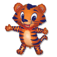 LA Balloons 36 inch TIGER CUB - BLUE Foil Balloon LAB308-FM