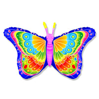 LA Balloons 38 inch BUTTERFLY FUCHSIA Foil Balloon LAB353-FM