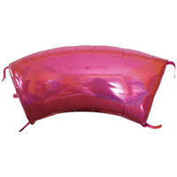 LA Balloons 40 inch MODULAR ARCH SHAPED PANEL - GLITTER FUCHSIA 79673-PB-U