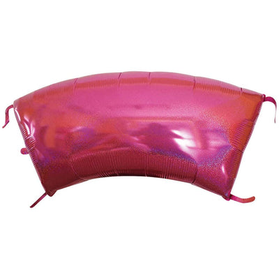 LA Balloons 40 inch MODULAR ARCH SHAPED PANEL - GLITTER FUCHSIA 79673-PB-U