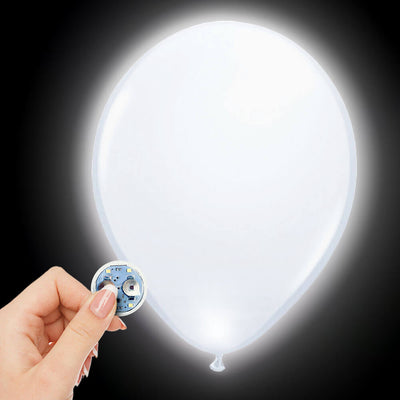 LA Balloons STICKY LITE LED - WHITE Party Decoration