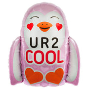 Northstar 23 inch U R 2 COOL PENGUIN Foil Balloon 00618-01-N-P