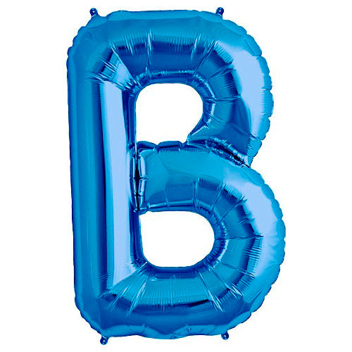 Northstar 34 inch LETTER B - NORTHSTAR - BLUE Foil Balloon 00275-275-N-P