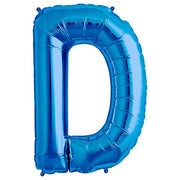 Northstar 34 inch LETTER D - NORTHSTAR - BLUE Foil Balloon 00277-277-N-P