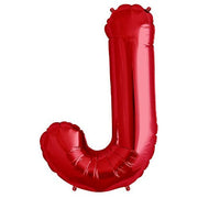 Northstar 34 inch LETTER J - NORTHSTAR - RED Foil Balloon 00231-231-N-P