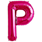 Northstar 34 inch LETTER P - NORTHSTAR - MAGENTA Foil Balloon 00185-185-N-P