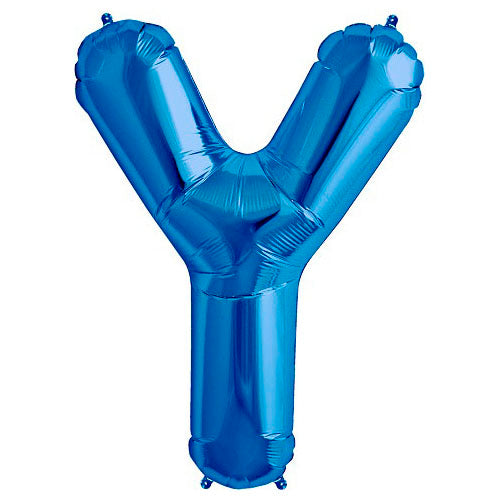 Northstar 34 inch LETTER Y - NORTHSTAR - BLUE Foil Balloon 00298-298-N-P