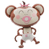 Northstar 41 inch BABY GIRL MONKEY Foil Balloon 00342-342-N-P