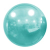 Party Brands 10 inch MIRROR BALLOON - LIGHT BLUE Foil Balloon 10036-PB