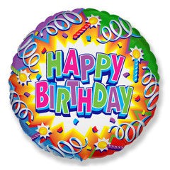 Party Brands 18 inch BIRTHDAY CANDLE Foil Balloon LAB186-FM