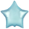 Party Brands 18 inch STAR - SATIN PASTEL BLUE Foil Balloon 301250-PB-U