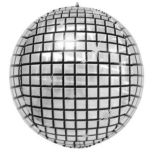 Party Brands 20 inch DISCO BALL 4D SPARKLE Foil Balloon 10112-PB-U