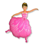 Party Brands 40 inch BALLERINA Foil Balloon LAB310-FM