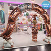 Party Brands 40 inch MODULAR ARCH SHAPED PANEL - BRIGHT RAINBOW Foil Balloon 79671-PB-U