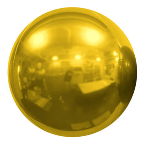 Party Brands 7 inch MIRROR BALLOON - BRIGHT GOLD Foil Balloon R2431