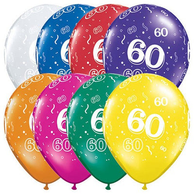 Qualatex 11 inch 60-A-ROUND - JEWEL ASSORTMENT Latex Balloons 37114-Q