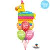 Qualatex 11 inch FIESTA SWIRLS Latex Balloons