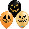 Qualatex 11 inch JACK FACES ASSORTED Latex Balloons