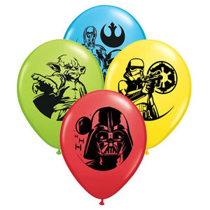 Qualatex 11 inch STAR WARS ASSORTMENT Latex Balloons 15891-Q