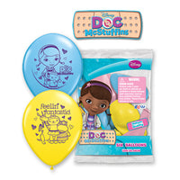 Qualatex 12 inch DOC McSTUFFINS (6 PK) Latex Balloons 41972-PP