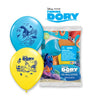 Qualatex 12 inch FINDING DORY (6 PK) Latex Balloons 44893-PP