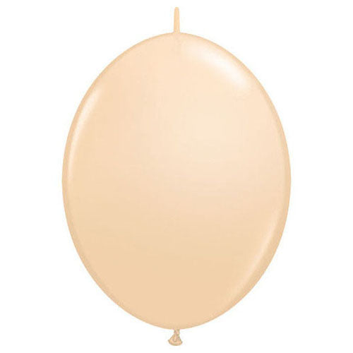 Qualatex 12 inch QUALATEX QUICKLINK - BLUSH Latex Balloons 99871-Q