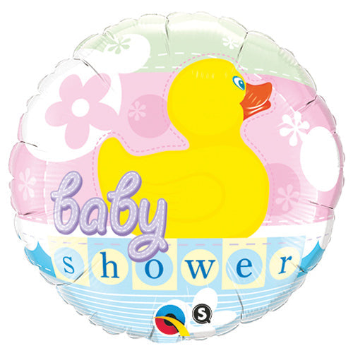 Qualatex 18 inch BABY SHOWER RUBBER DUCKIE Foil Balloon 11788-Q-U