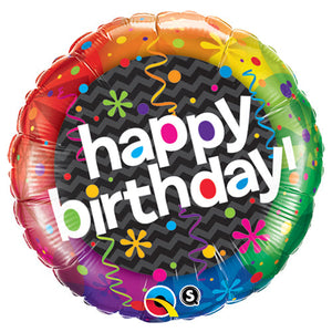 Qualatex 18 inch BIRTHDAY DAZZLING PARTY Foil Balloon